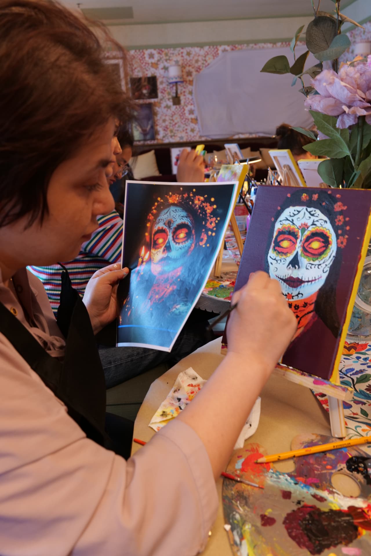 Painting & Wine Club @ 25hours Hotel Indre By — 11 December 2026 · 17:00 · Fire Place Room — by Alessia Martuscelli in Copenhagen
