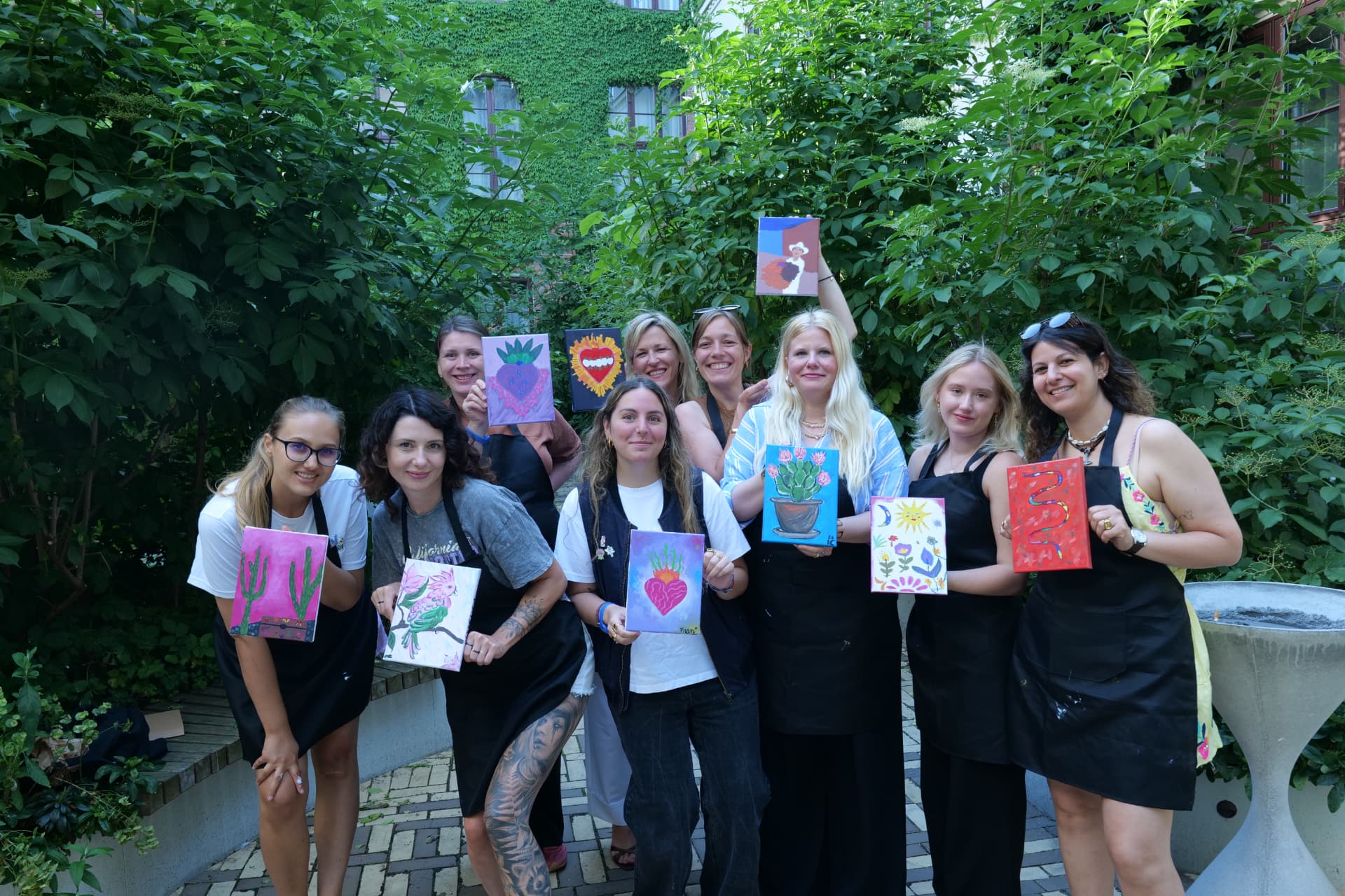 Team building in the Secret Garden — 25hours Hotel
