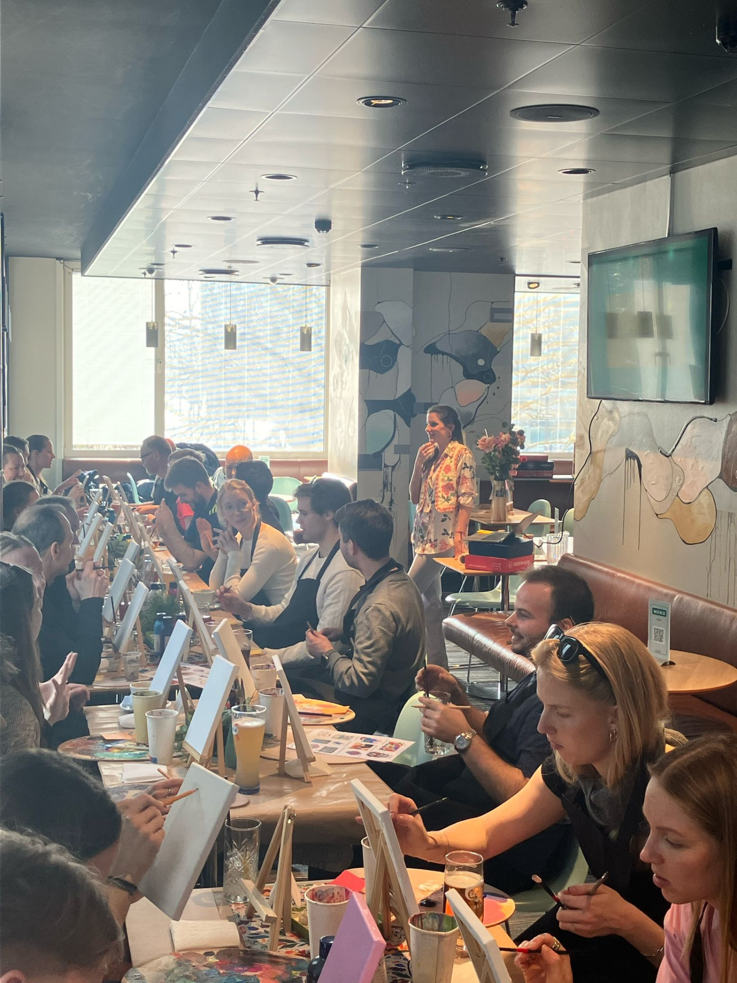 Large group session — Danhostel, Copenhagen Central Station