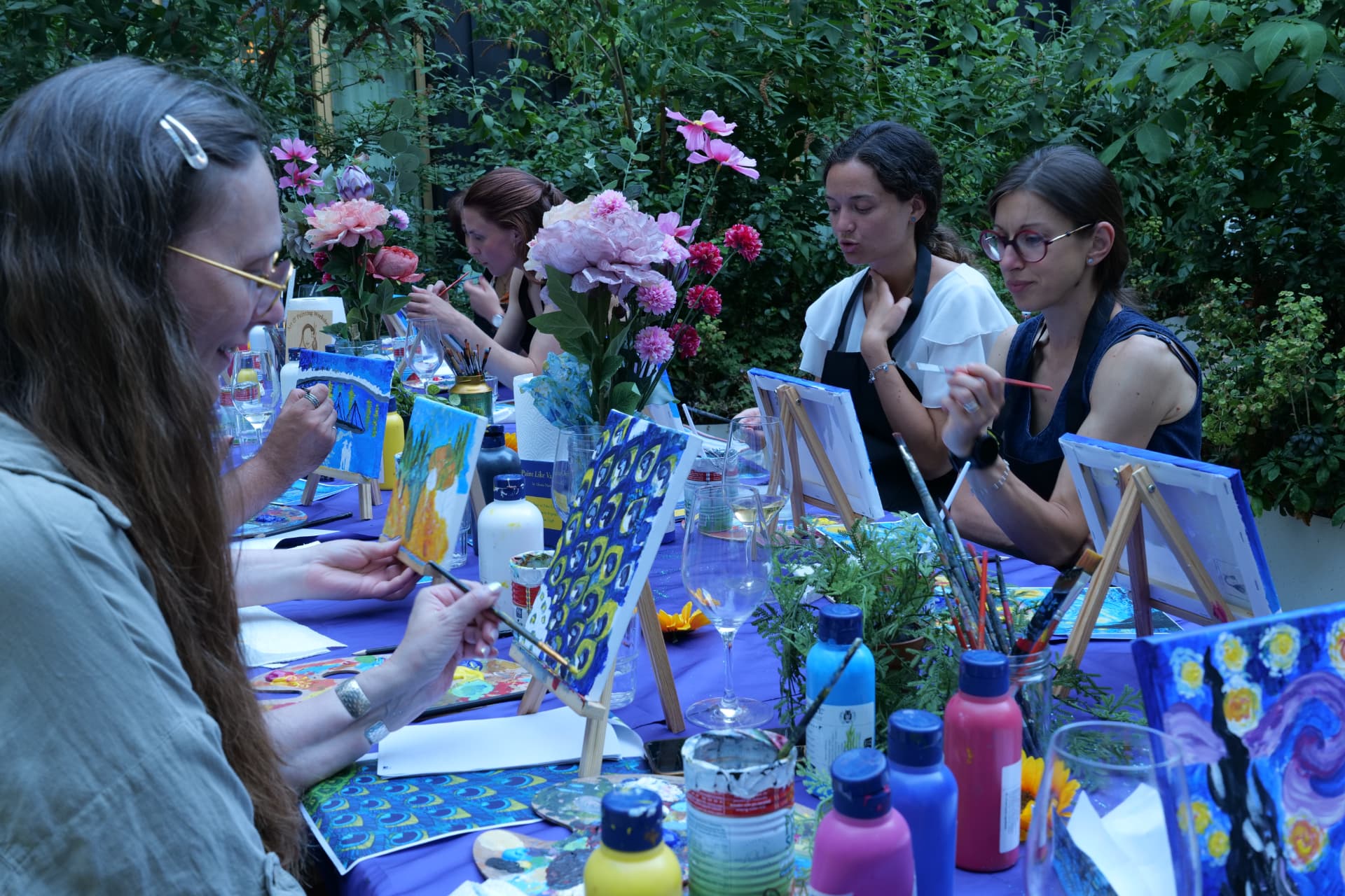 Painting & Wine Club @ 25hours Hotel Indre By — 25 September 2026 · 17:30 · Secret Garden — by Alessia Martuscelli in Copenhagen