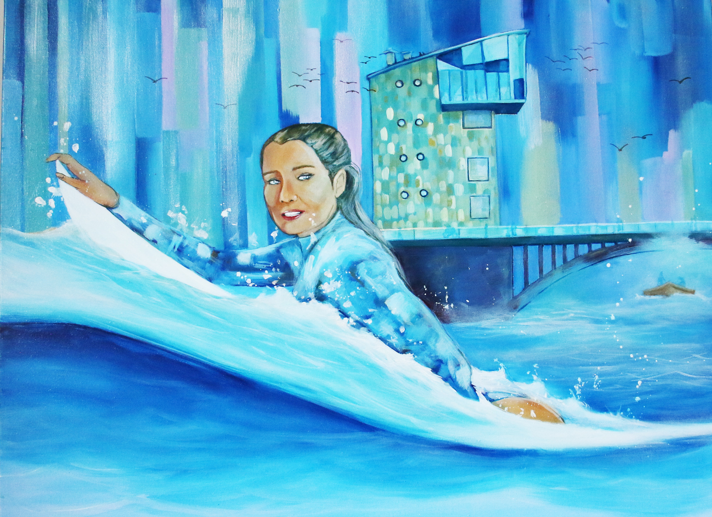 The canal girl by Alessia Martuscelli