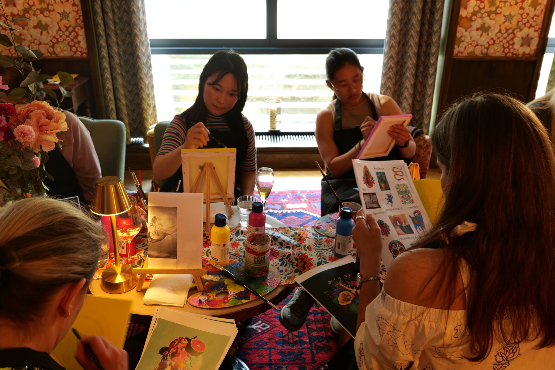 Painting & Wine Club @ 25hours Hotel Indre By — 16 October 2026 · 17:00 · Fire Place Room — by Alessia Martuscelli in Copenhagen