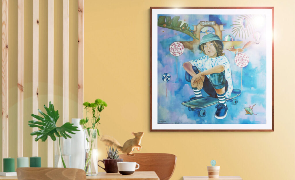Tivoli's Skater Boy Fine Art Poster