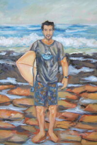 Max in Tenerife – 30 × 40 cm Original Oil Painting