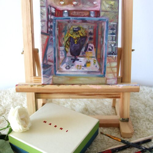 Marni – 18 × 24 cm Original Marni Painting