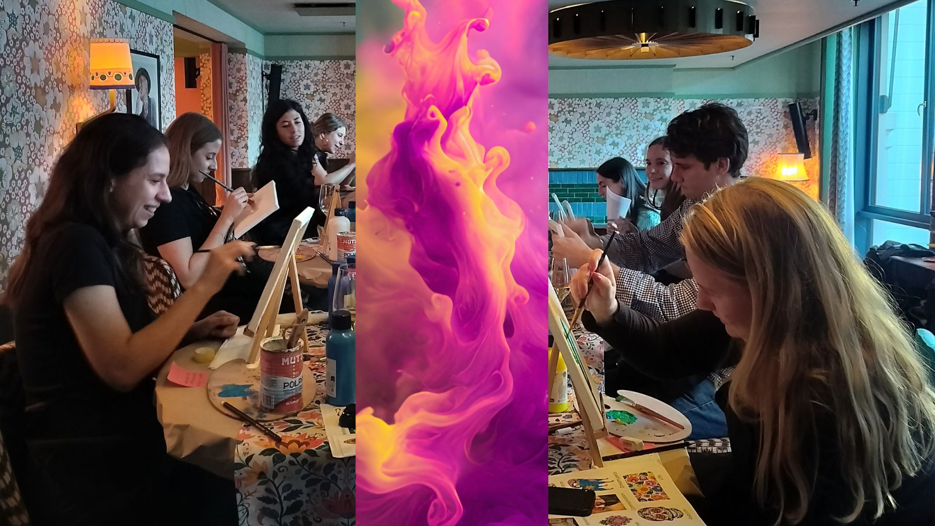 painting and wine Copenhagen famous artists techniques