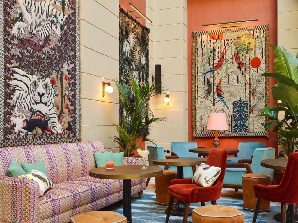 wine and painting Copenhagen experience at 25hours Hotel